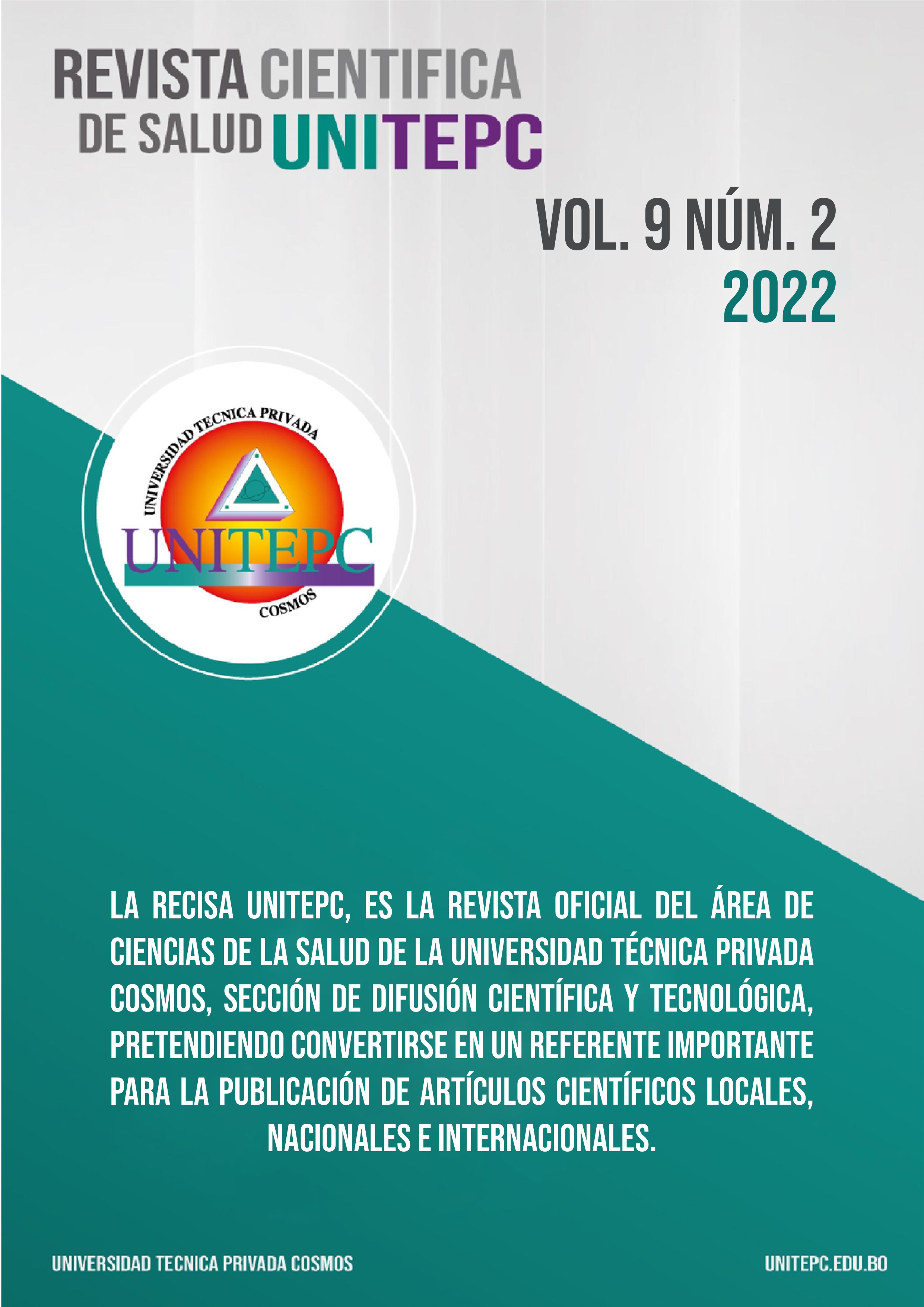 					Ver Vol. 9 Núm. 2 (2022): Revista Científica de Salud UNITEPC
				