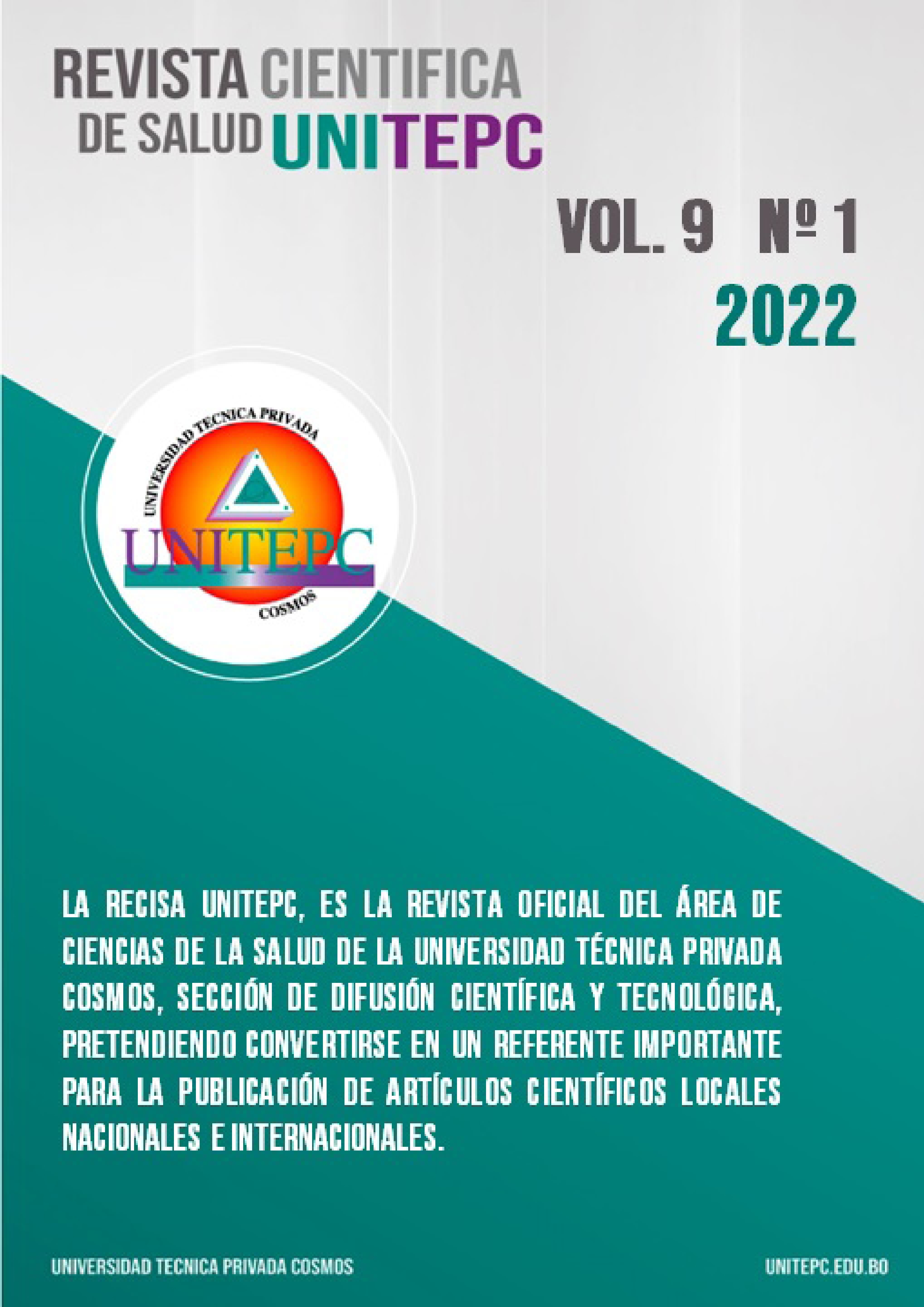 					Ver Vol. 9 Núm. 1 (2022): Revista Científica de Salud UNITEPC
				