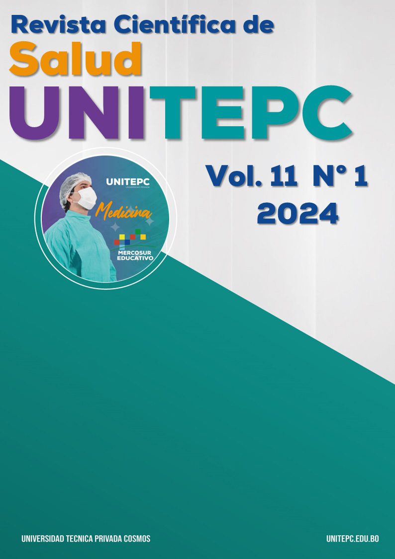 					View Vol. 11 No. 1 (2024): Revista Científica de Salud UNITEPC
				