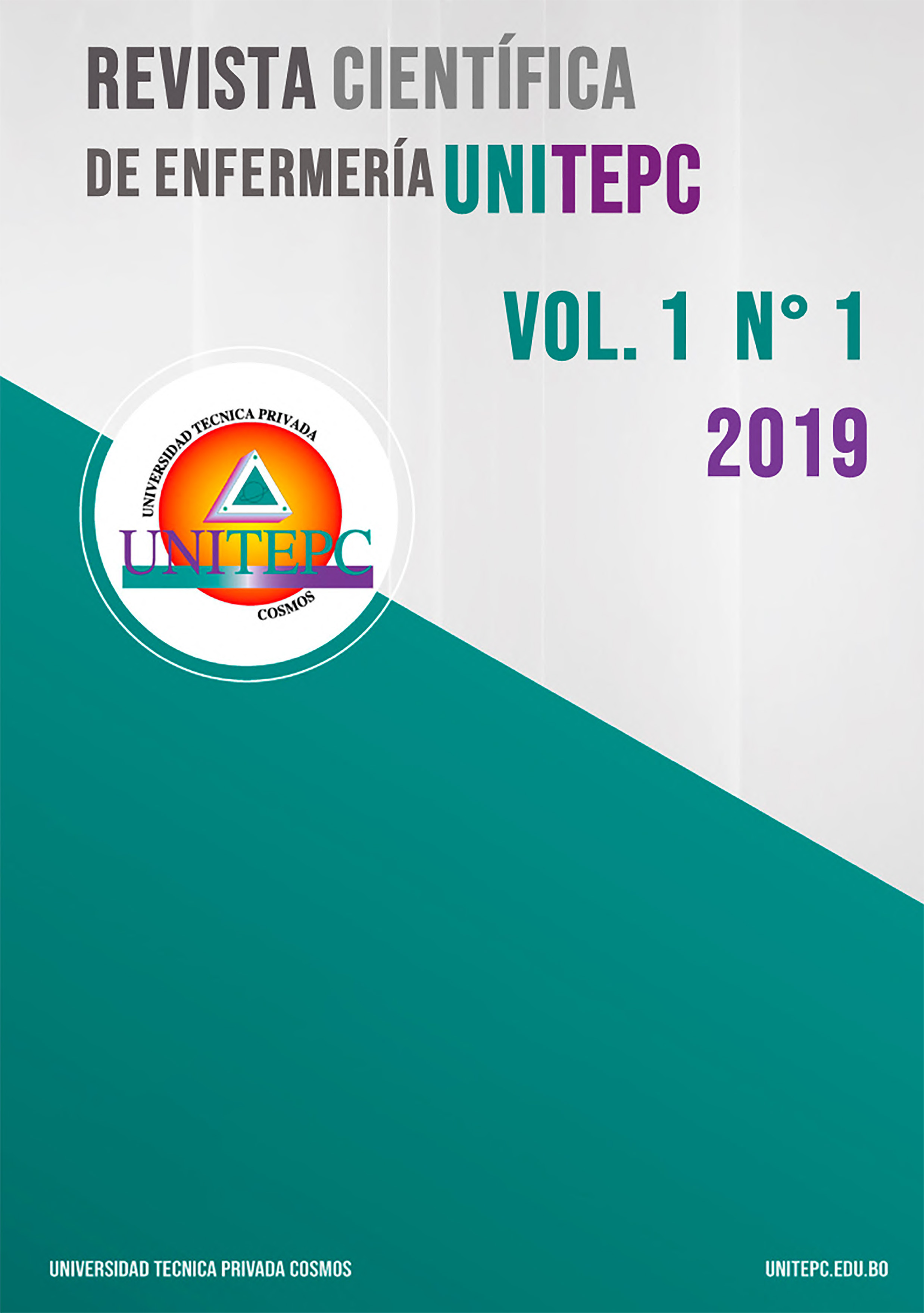 					Ver Vol. 1 Núm. 1 (2019): Revista Científica de Enfermería UNITEPC
				