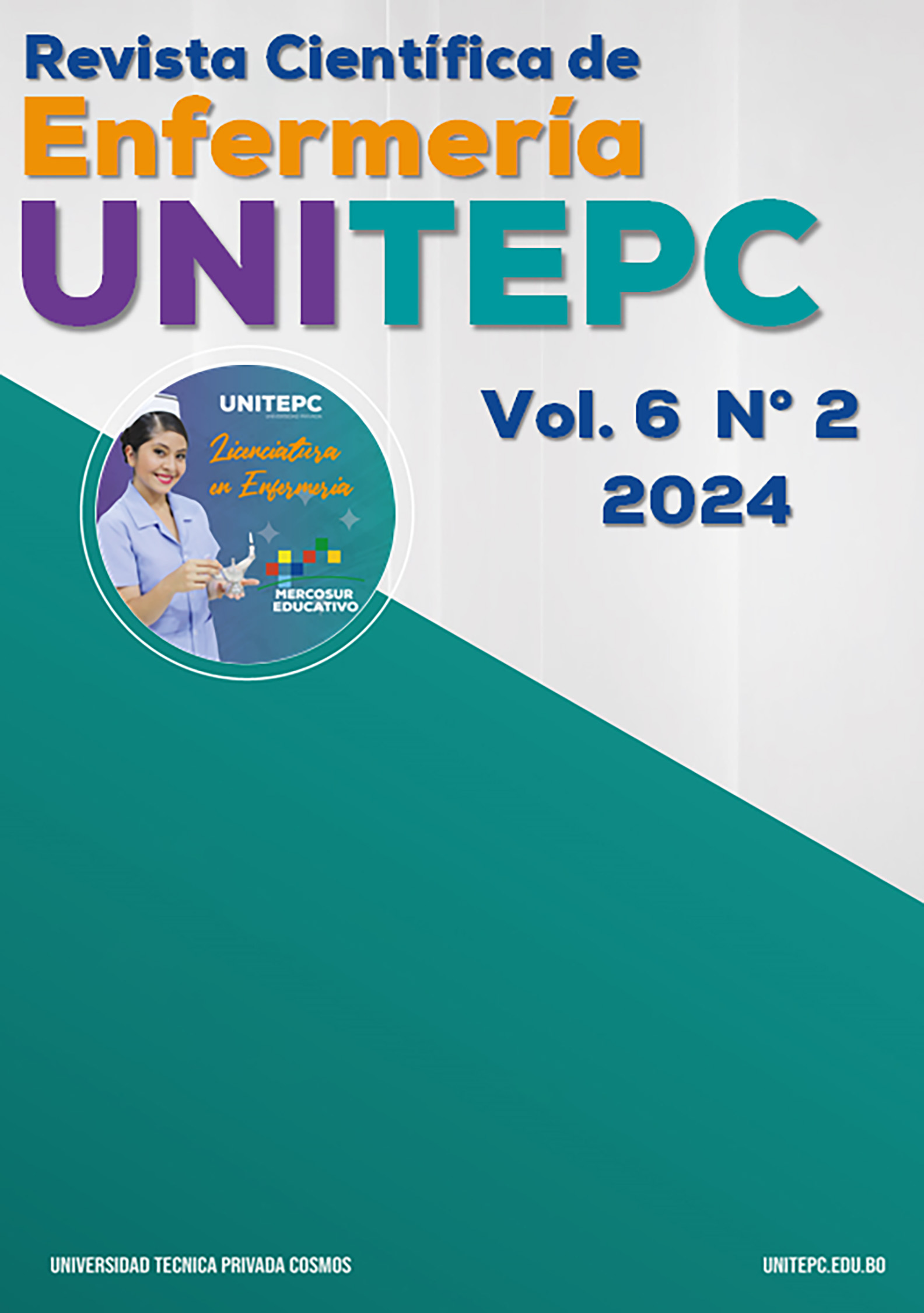 					Ver Vol. 6 Núm. 2 (2024): Revista Científica de Enfermería UNITEPC
				